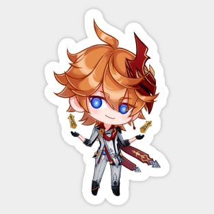 Tartaglia chibi Sticker